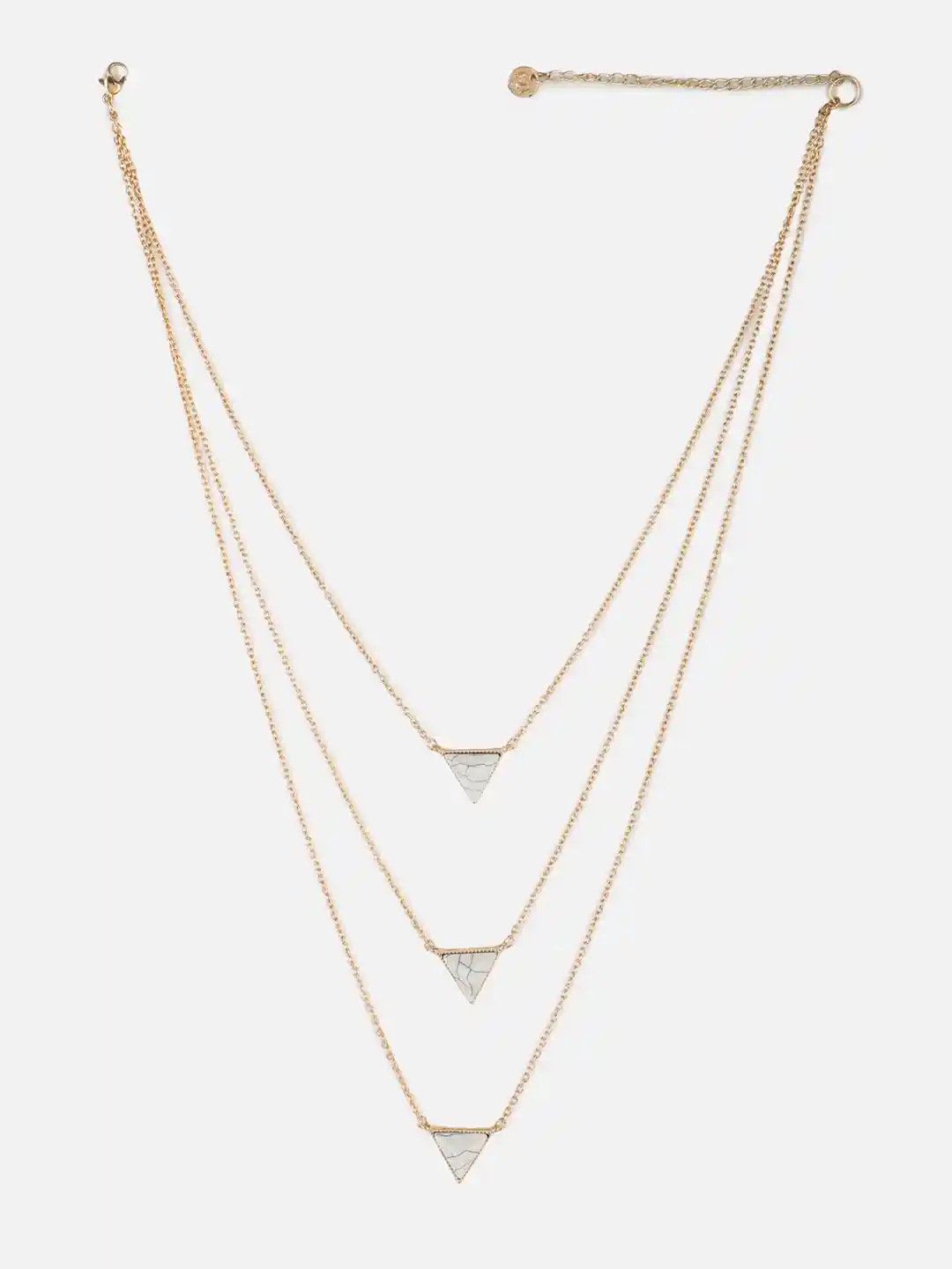 Myntra Forever 21 Rose Gold Choker FOREVER 21 Women Gold Necklace