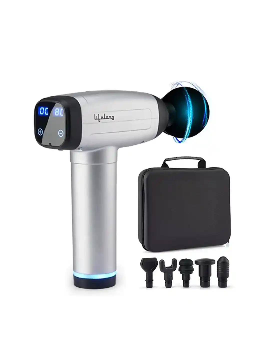 Buy Lifelong Deep Tissue LLGM18 Hrs Runtime Gun Body Massager