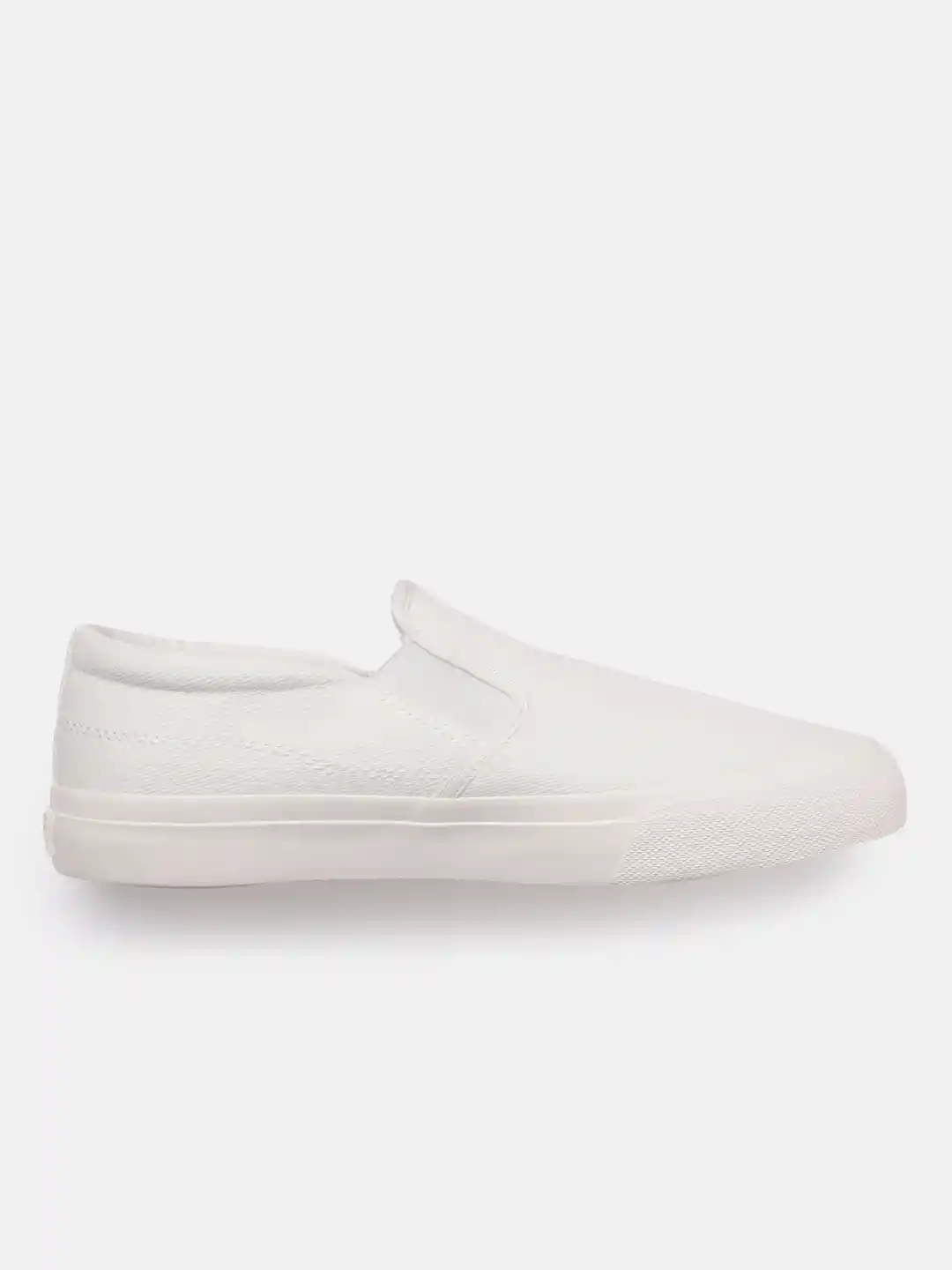 White Canvas Shoes Designer White Slip On Sneakers ASOS DESIGN
