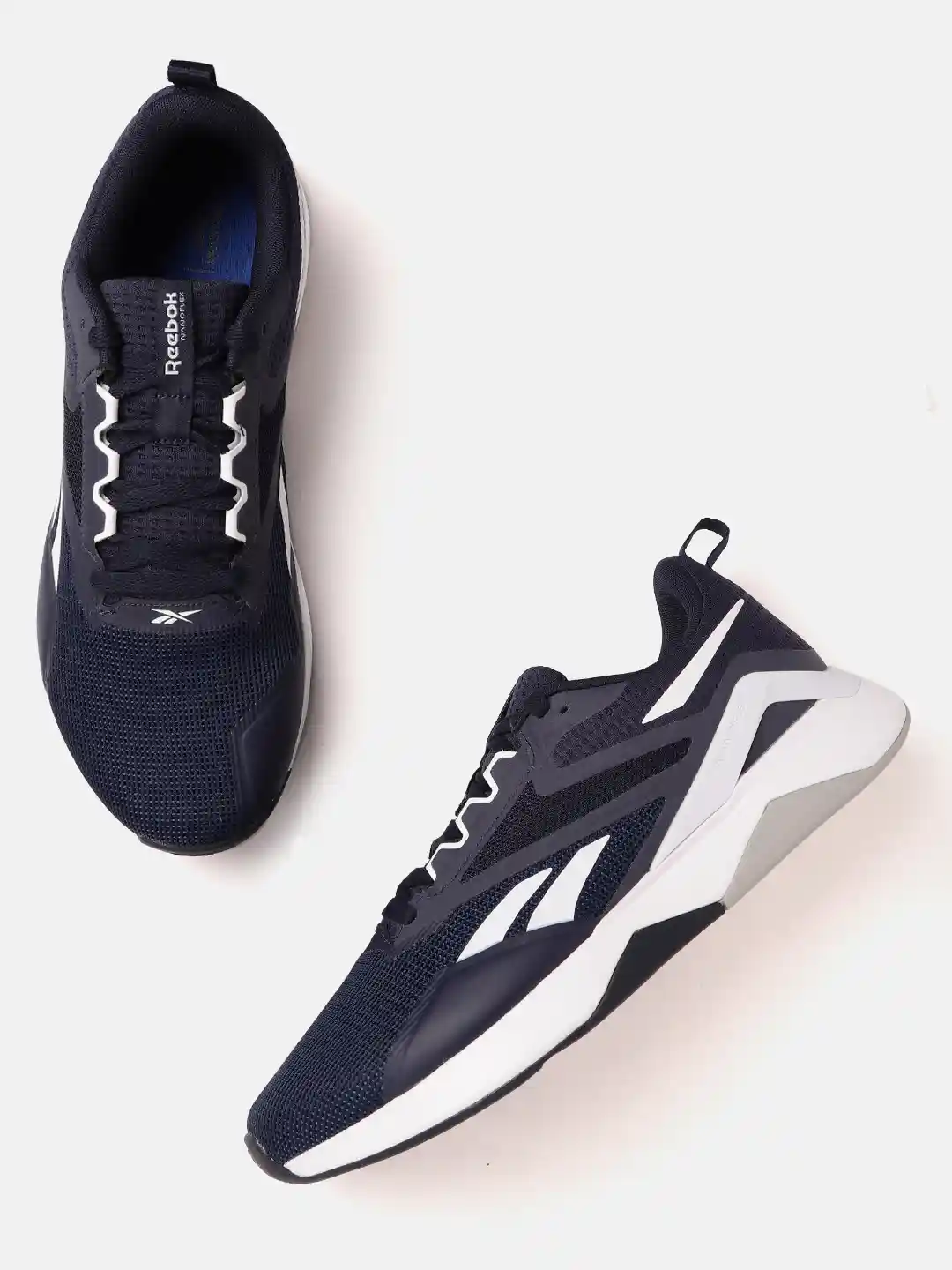 Training Shoes Reebok Nano Blue Reebok Men Navy Blue Nanoflex TR