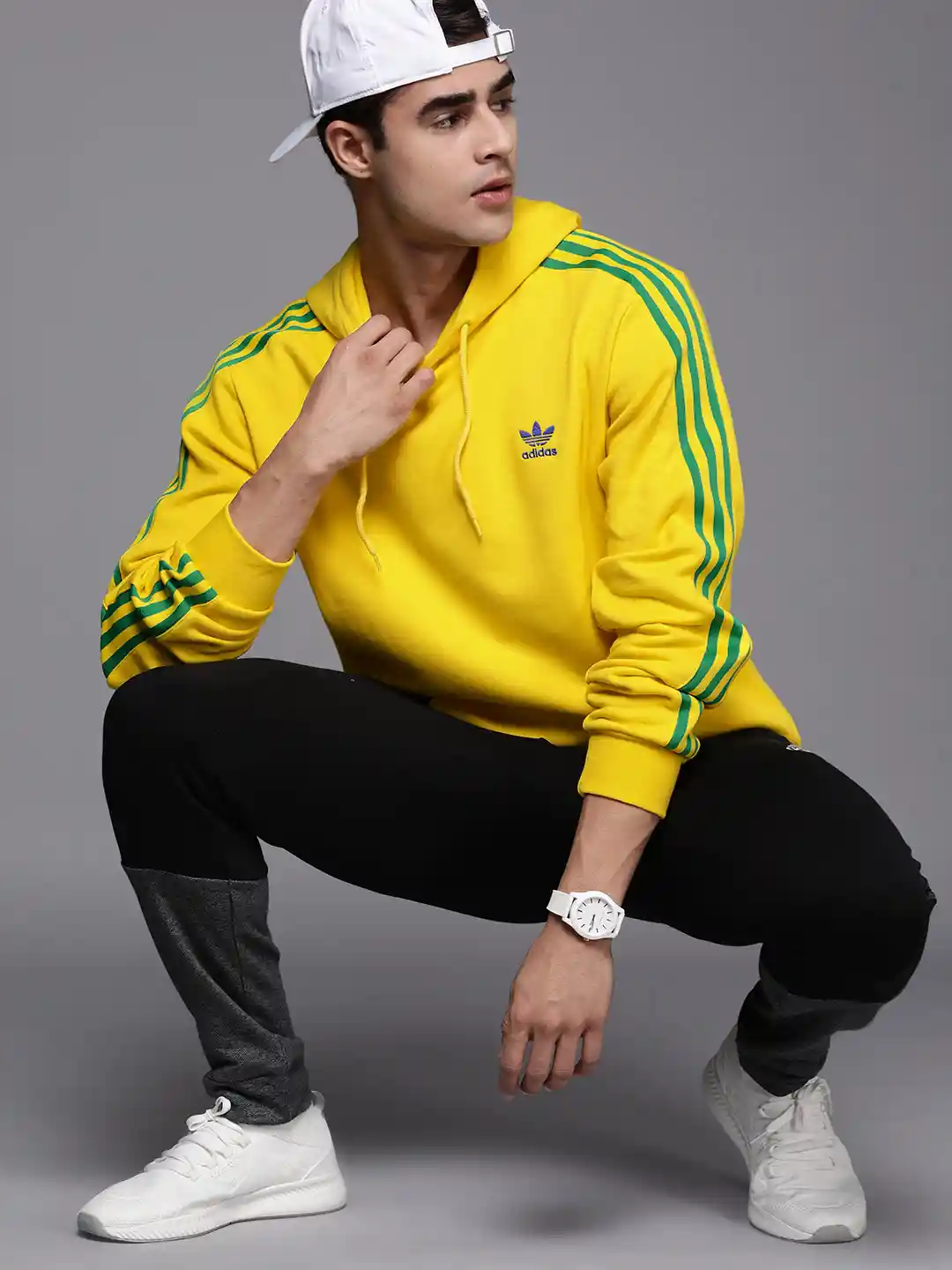 Buy ADIDAS Originals Men Red Cotton Sustainable 3-Stripes Brazil