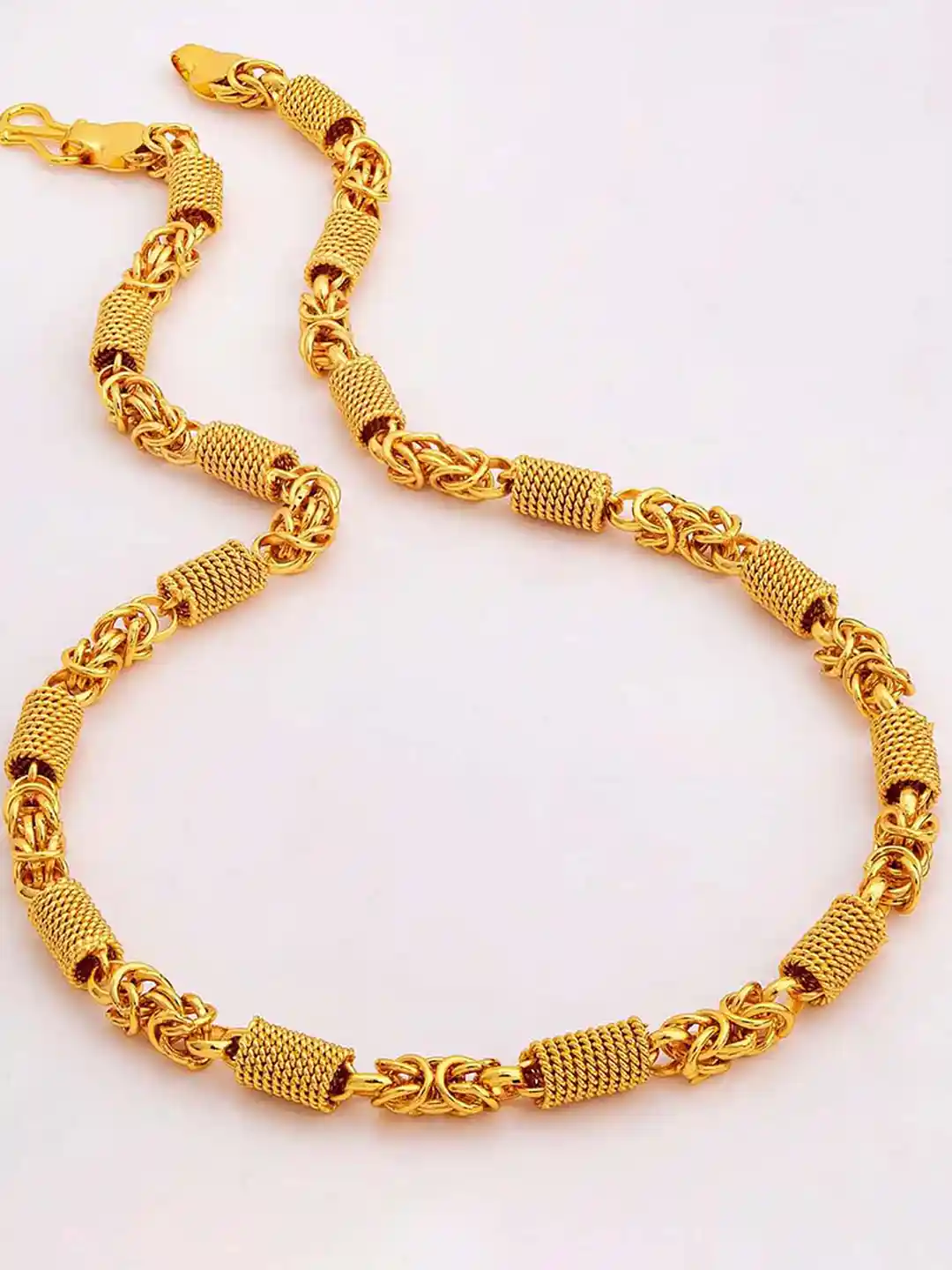 Buy Dare by Voylla Men Gold-Toned Brass Gold-Plated Chain