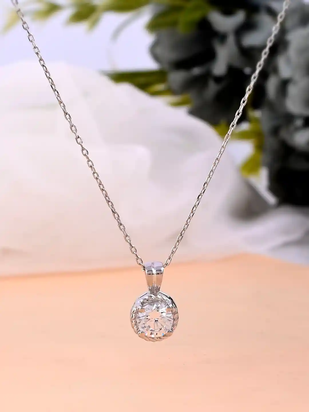 Buy Studio Voylla 925 Sterling Silver American Diamond CZ Stone