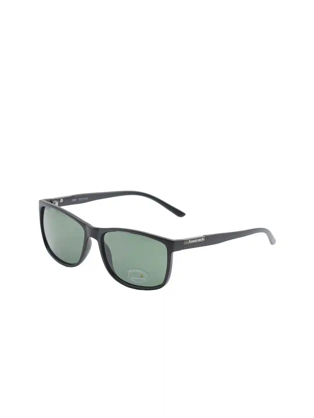 Buy Fastrack Unisex Green Lens Black Square Sunglasses with UV