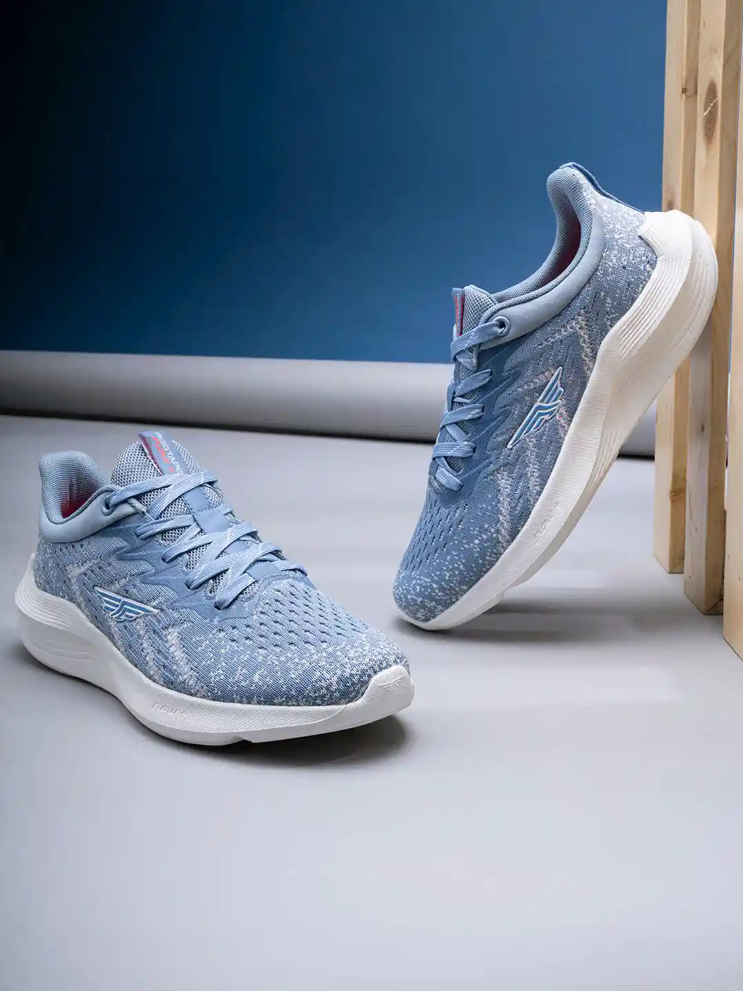 Buy Red Tape Women Blue Textile Memory Foam Walking Shoes Sports