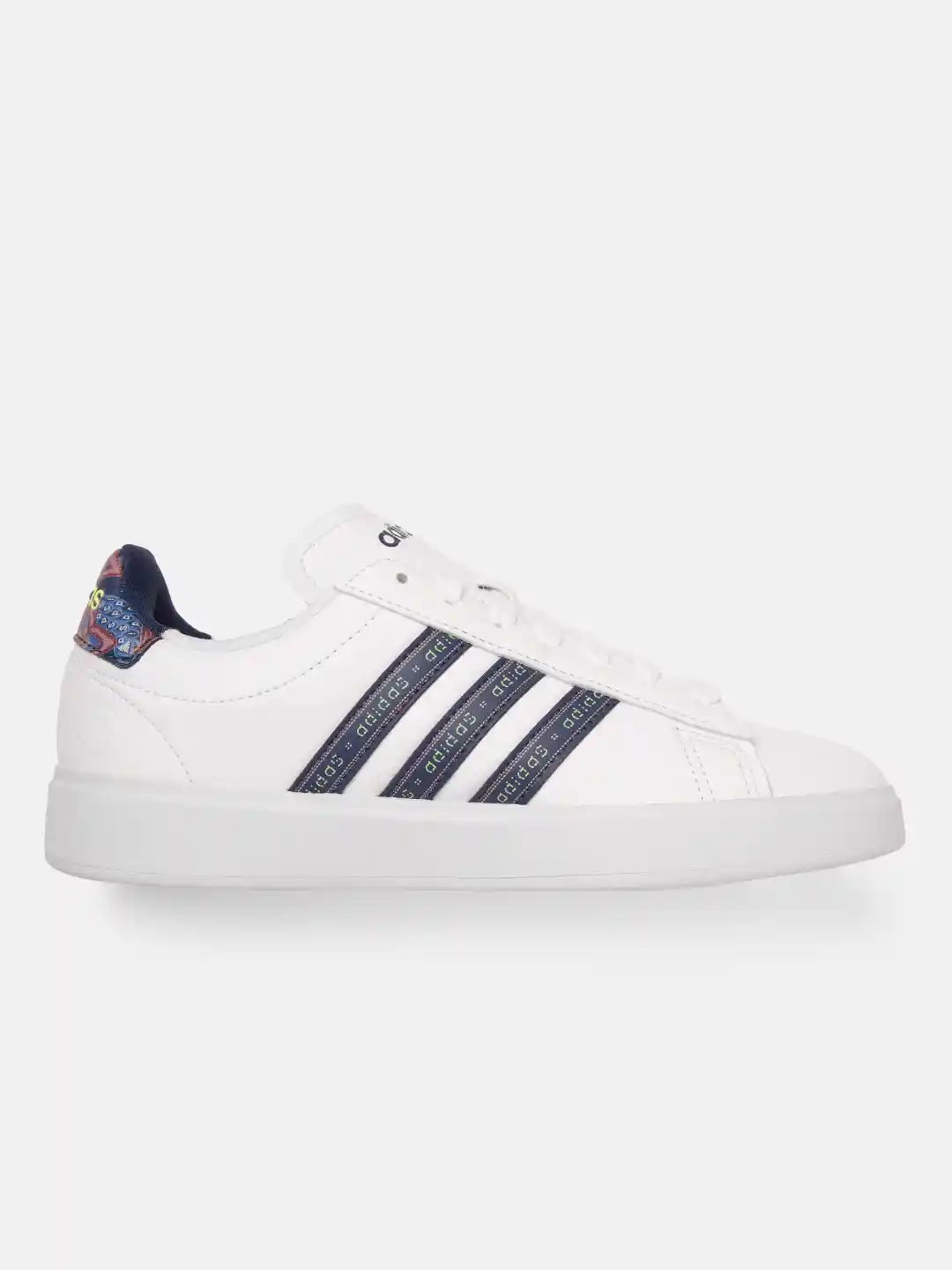 Buy ADIDAS Women White Navy Blue Solid Grand Court Tennis