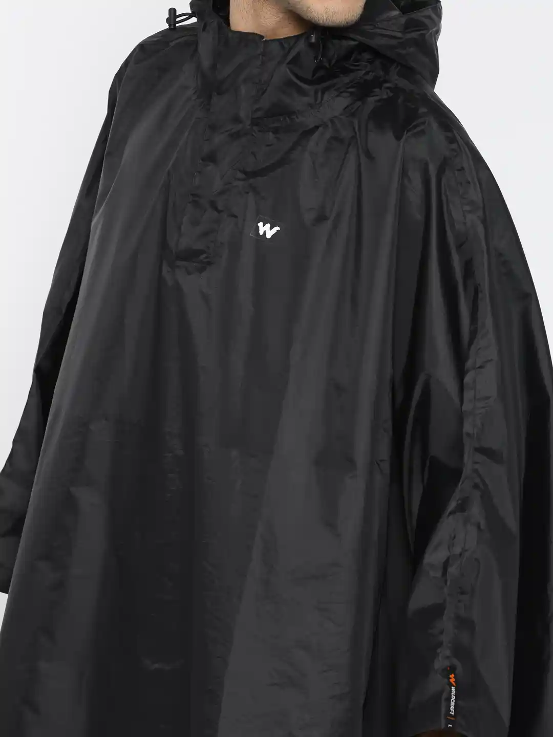 Buy Wildcraft Black Waterproof Rain Poncho - Rain Jacket for Men