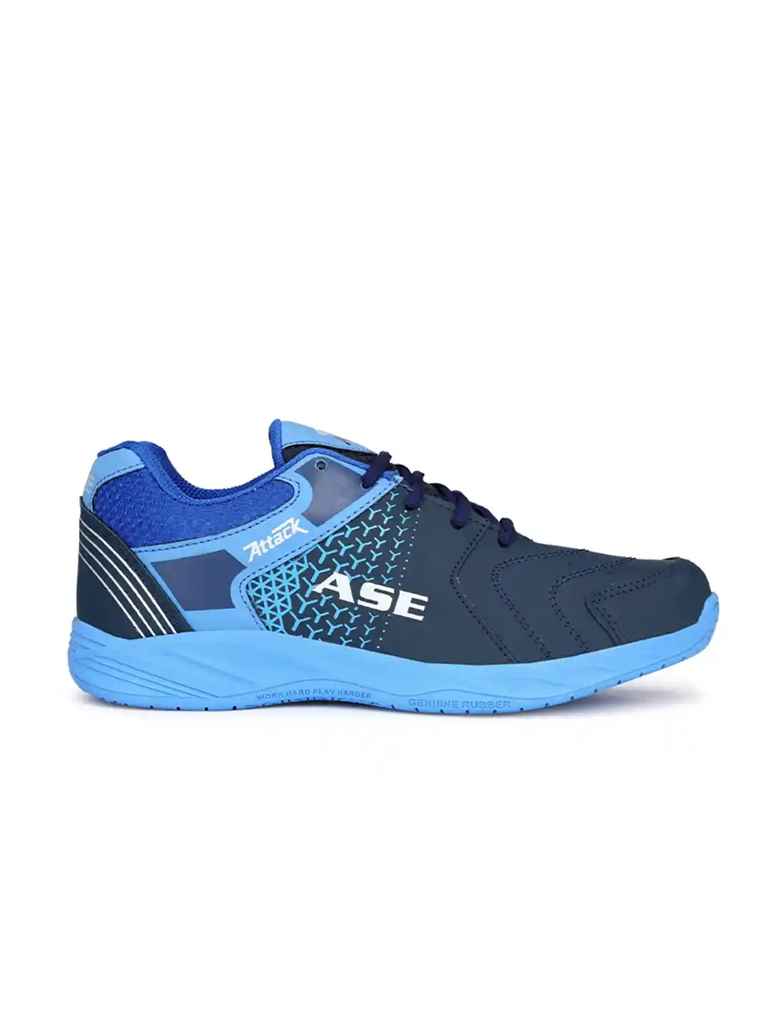 ASE Men Blue Badminton Non-Marking Shoes