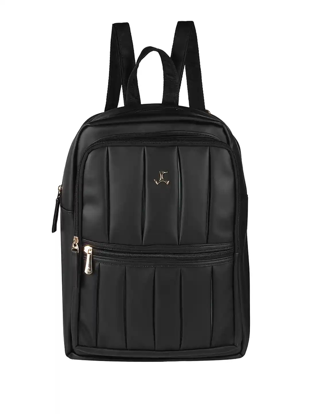 Buy Mochi Black Textured PU Structured Handheld Bag with Cut Work