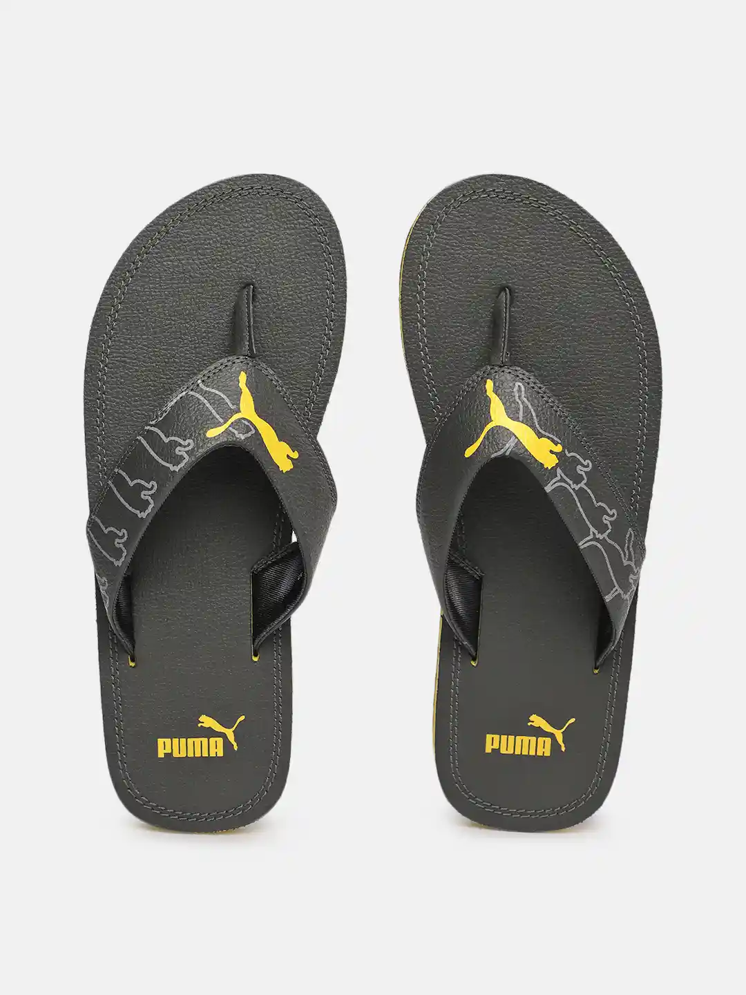 Buy Puma Unisex Grey Printed Luke V1 Thong Flip-Flops Flip Flops