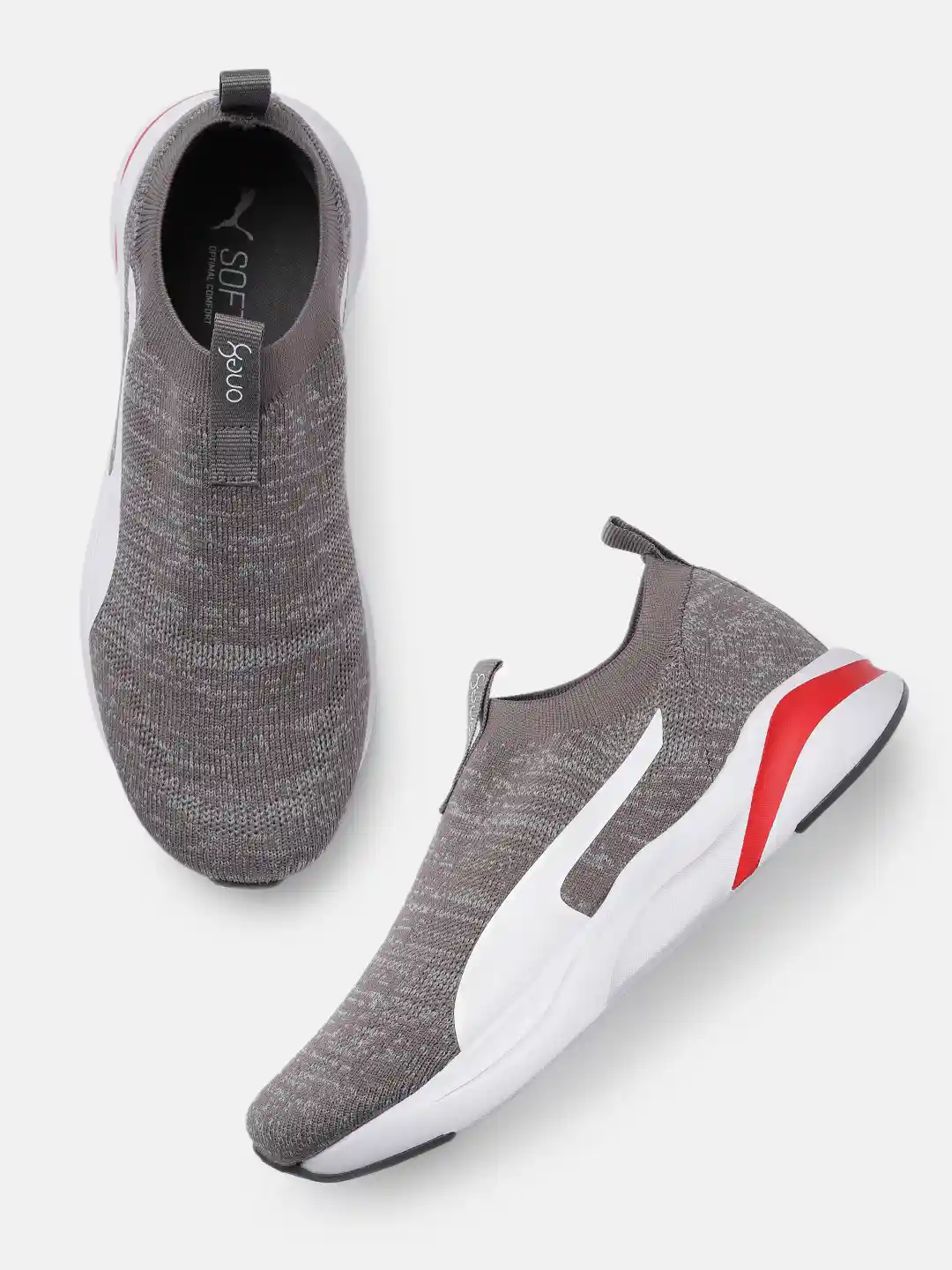 Buy one8 x PUMA Virat Kohli Unisex Grey Softride Rift Knit Running