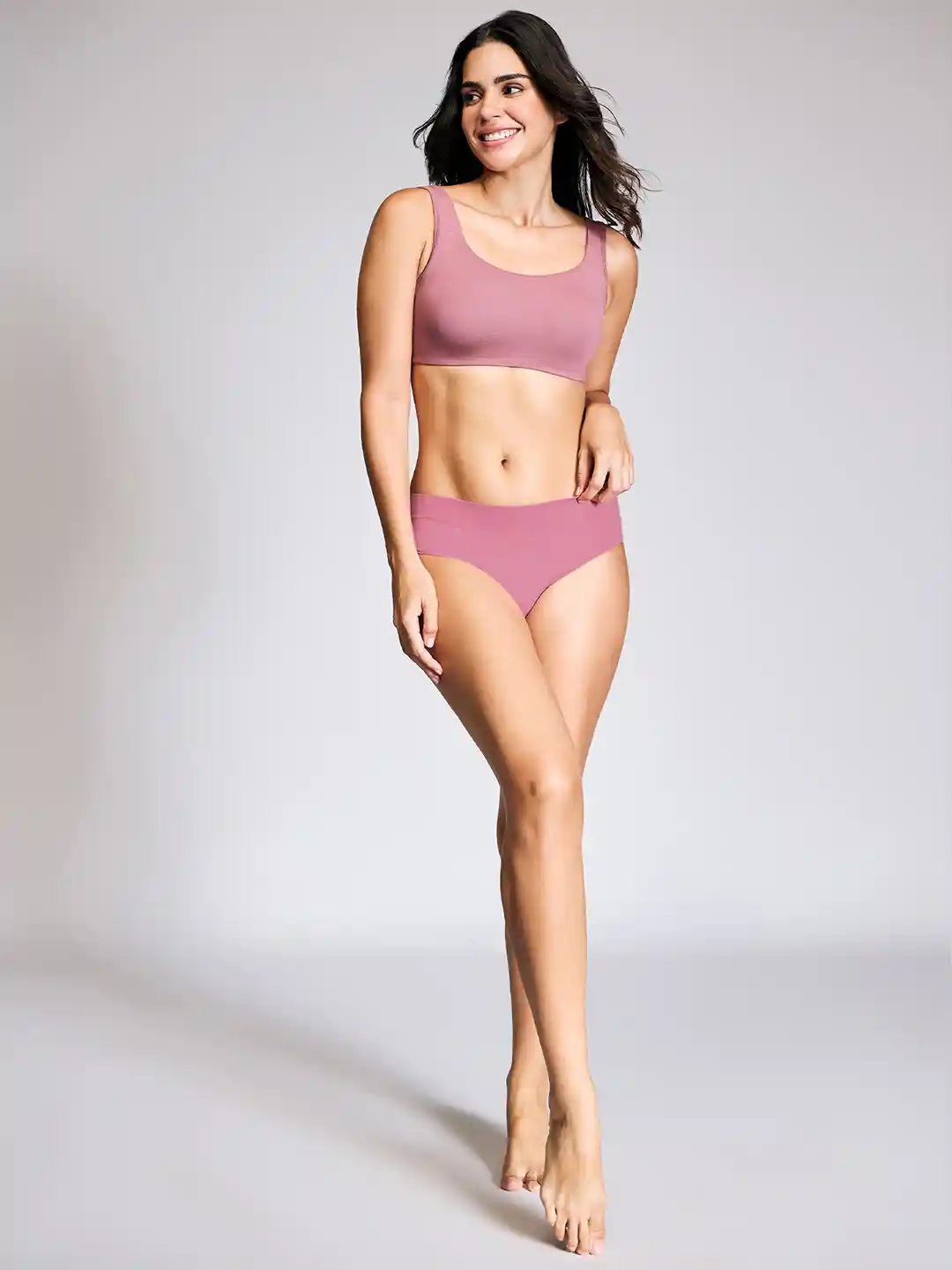 Buy NYKD Solid Wirefree Non Padded Full Coverage Easy-Peasy Slip