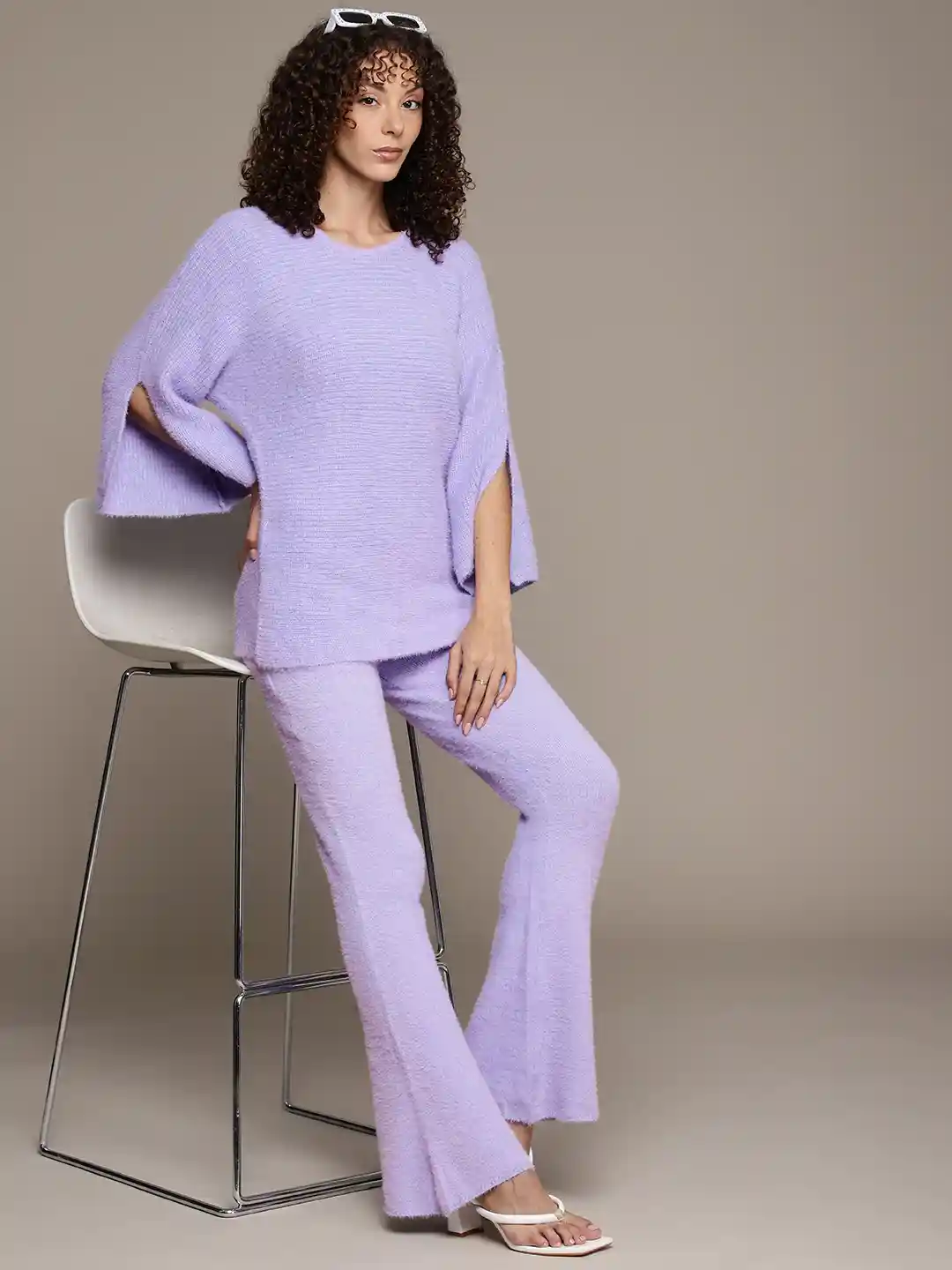 Buy bebe Women Brighter Basics Fuzzy Winter Co-ords Co-Ords for