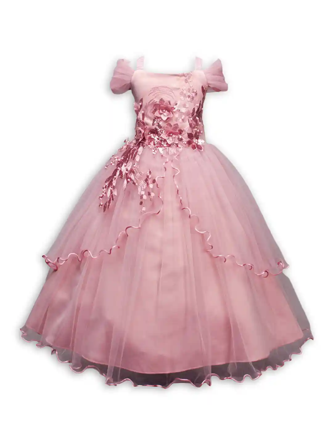 Buy Hopscotch Pink bridal rose Floral Sheath Dress Dresses for