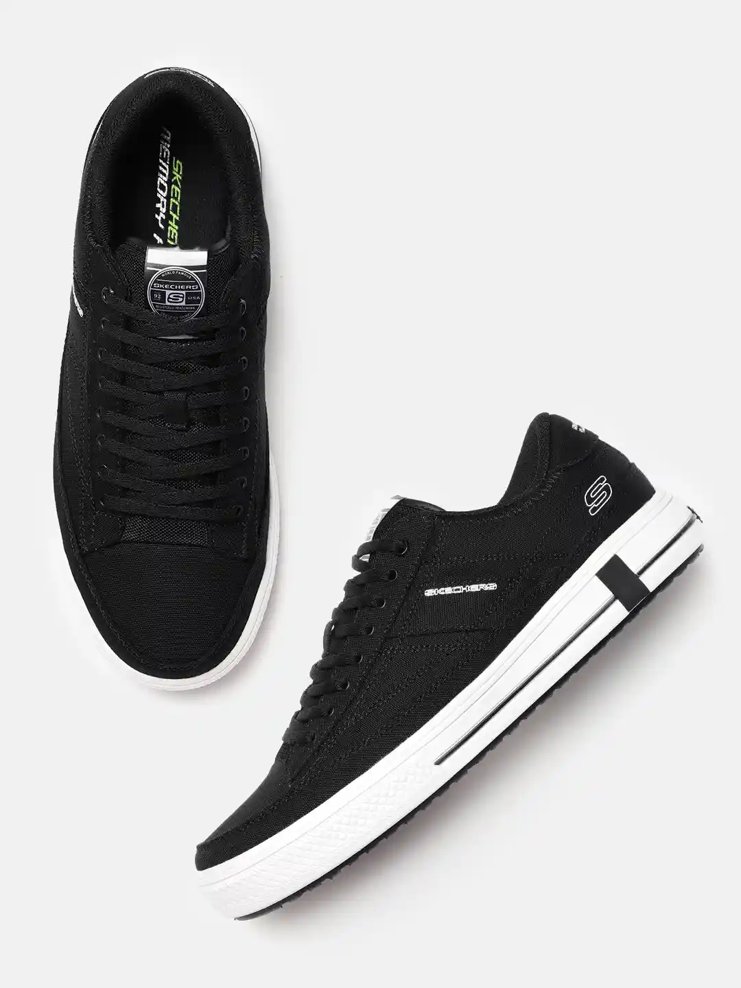 Buy Skechers Men Black ARCADE Sneakers Casual Shoes for Men