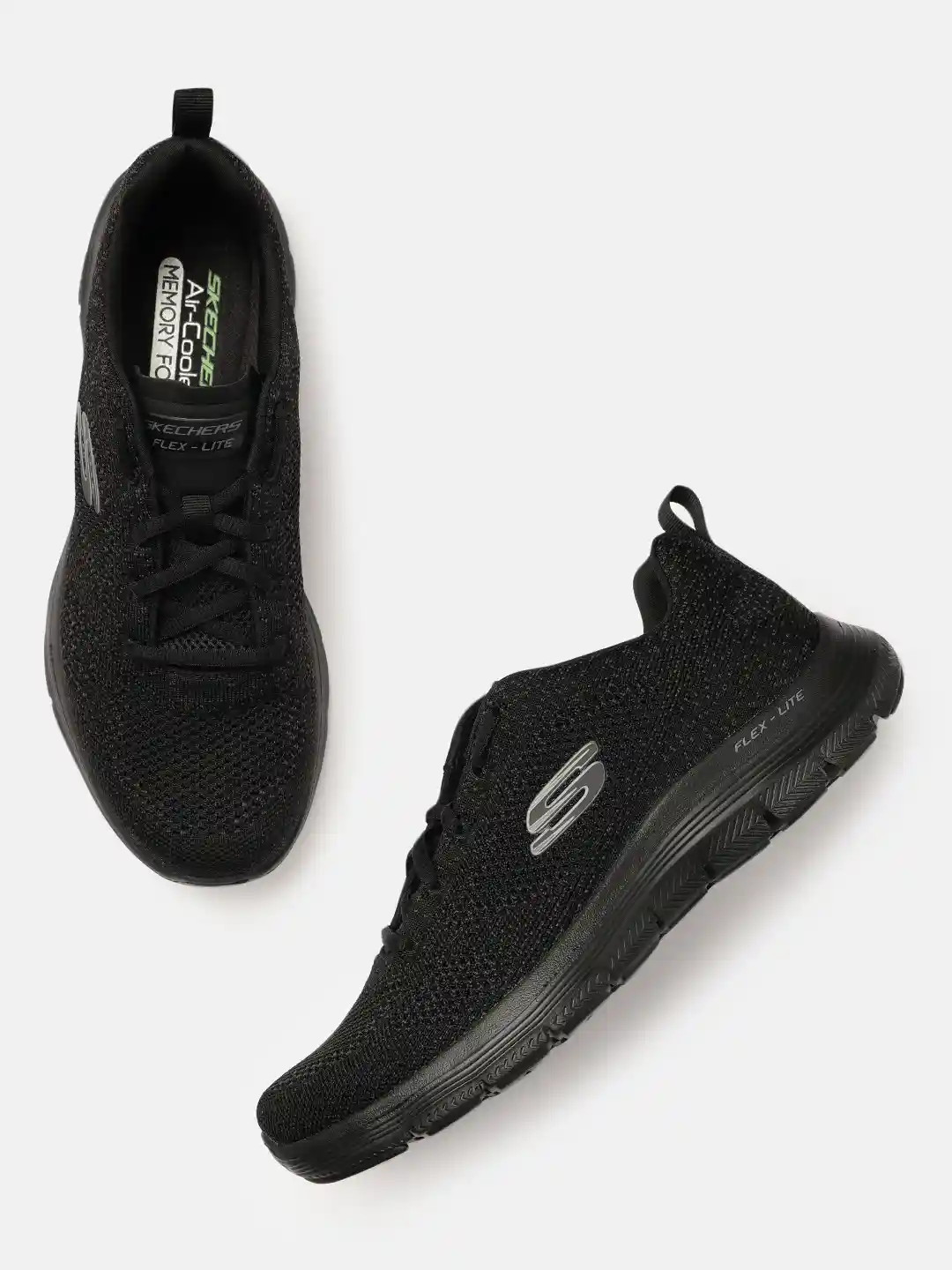 Buy Skechers Men Black Flex Advantage Sneakers Casual Shoes