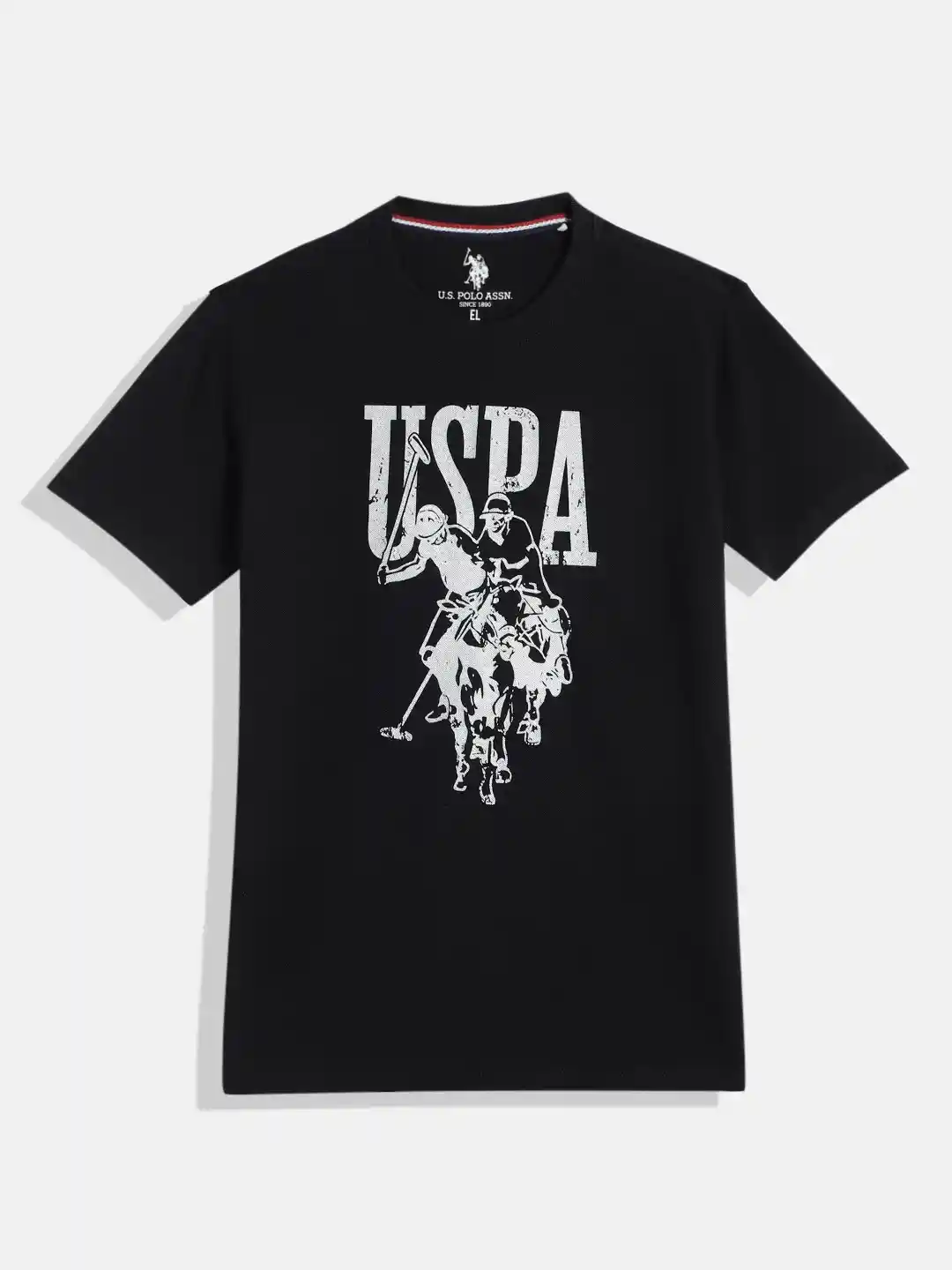 Buy Kids Boys Black Printed Pure Cotton T-shirt