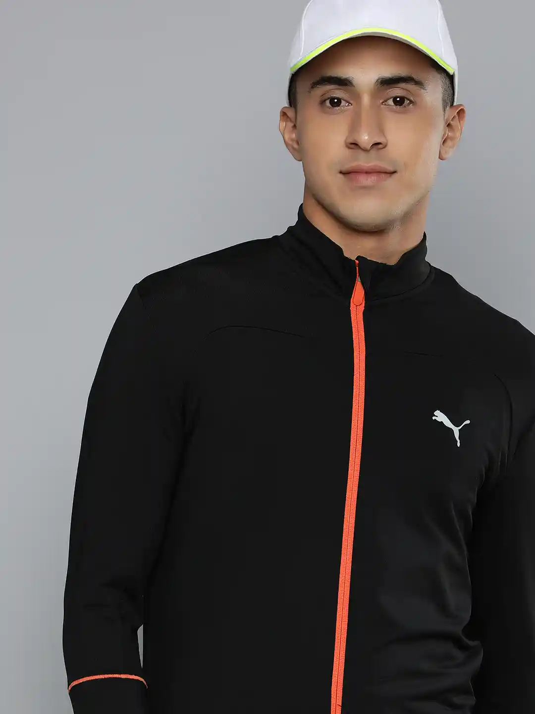 Buy one8 x PUMA Men Black Solid VK Full-Zip Training Jacket - Jackets for  Men 18929114 | Myntra