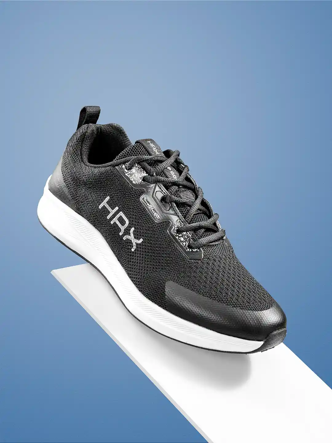 Buy HRX by Hrithik Roshan Men Woven Design Running Shoes with