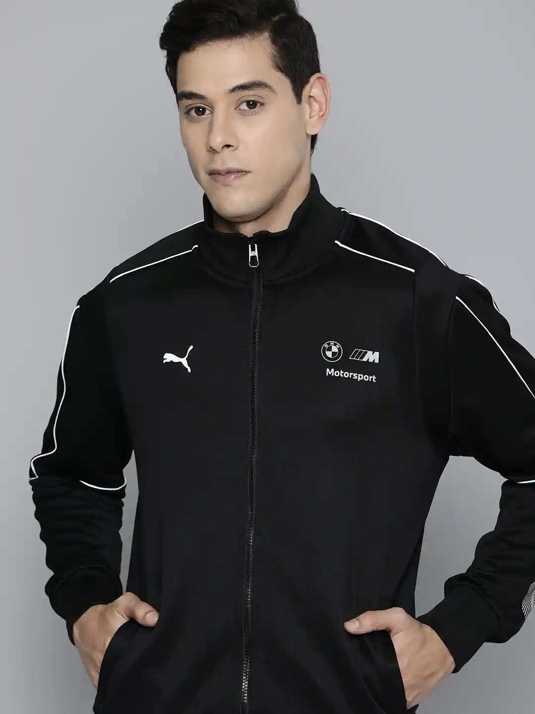 Buy PUMA Motorsport Men Black Solid dryCELL BMW Motorsport MT7