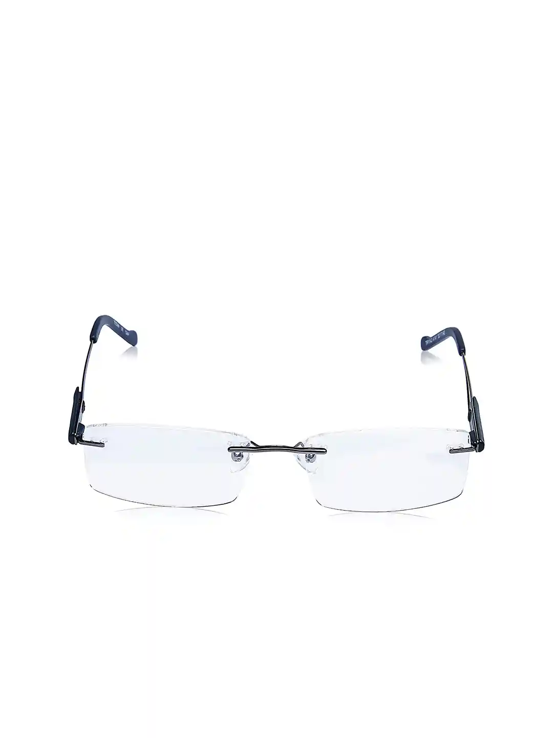 Buy Titan Unisex Grey Rimless Rectangle Frames Frames for Unisex