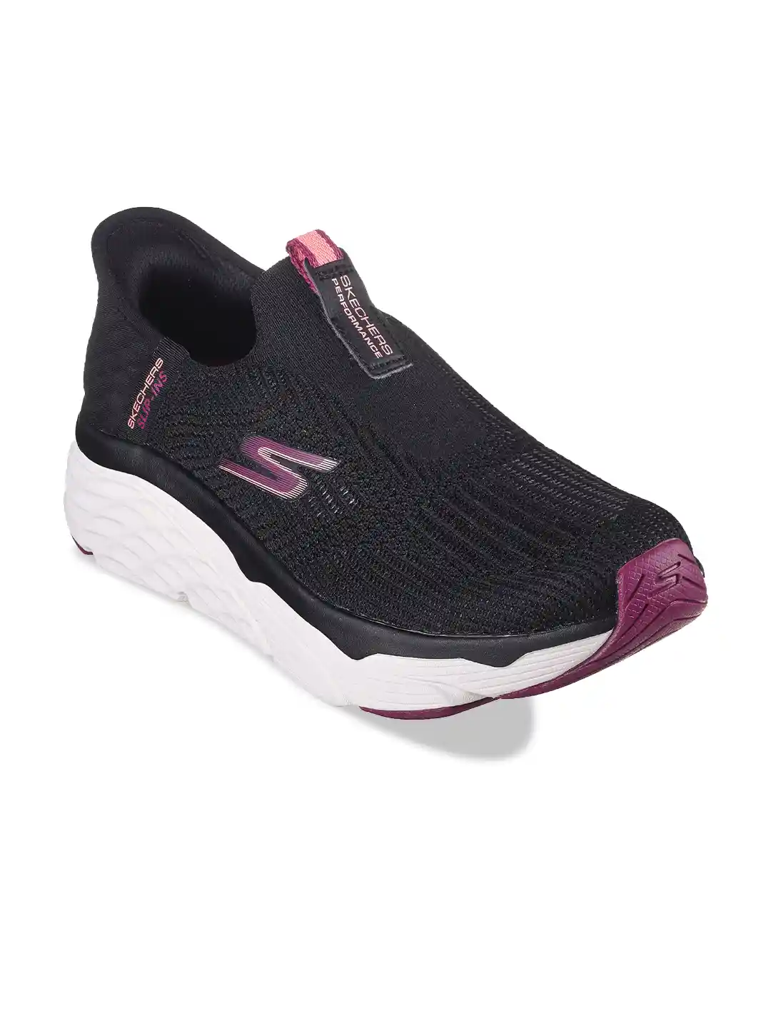 Skechers Women SLIP-INS: MAX CUSHIONING SMOOTH Slip Ins Running Shoes