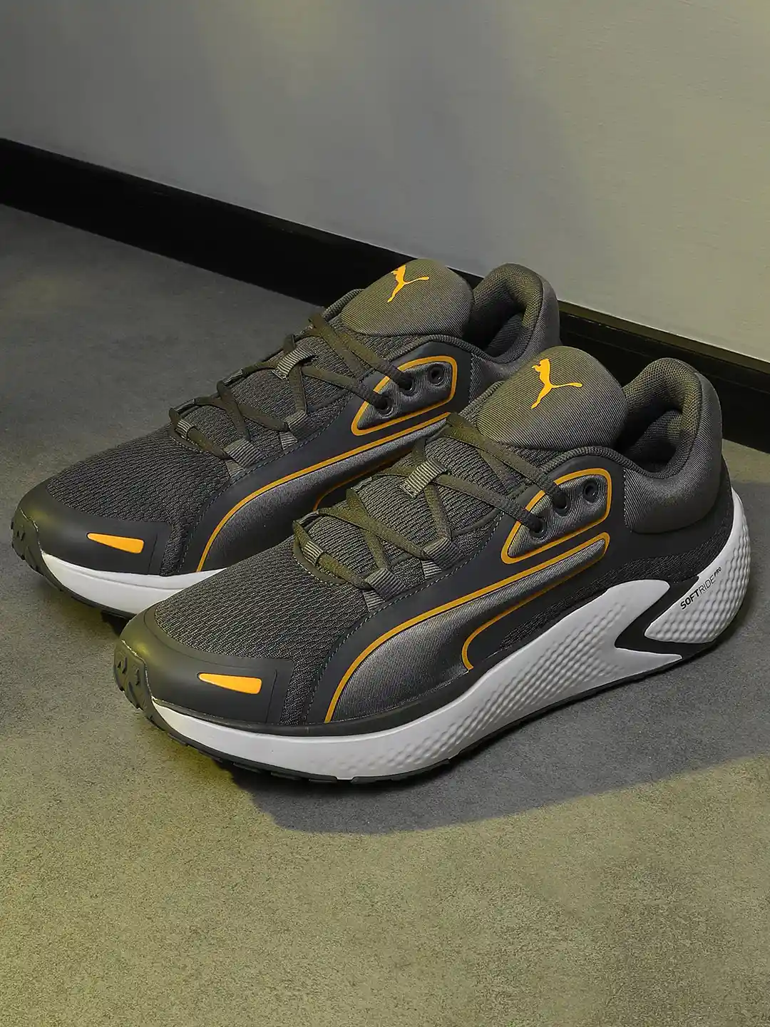 Buy Puma Unisex Grey White Softride Pro Coast Training Shoes