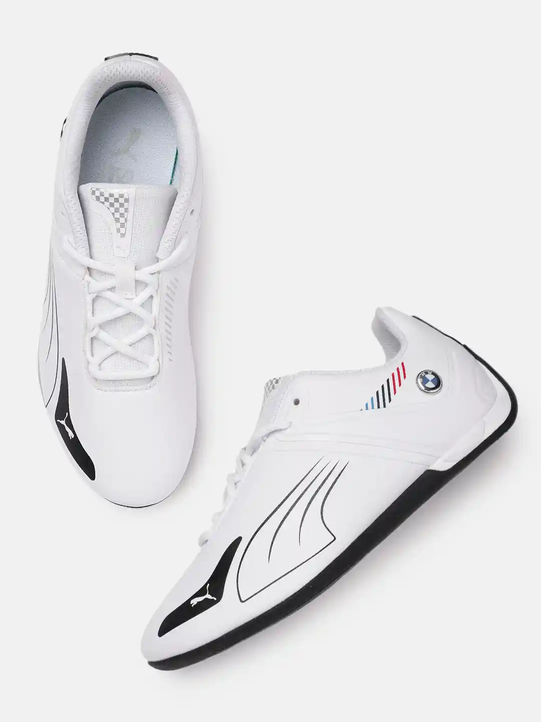 Buy PUMA Motorsport Unisex BMW MMS A3ROCAT Leather Casual Shoes