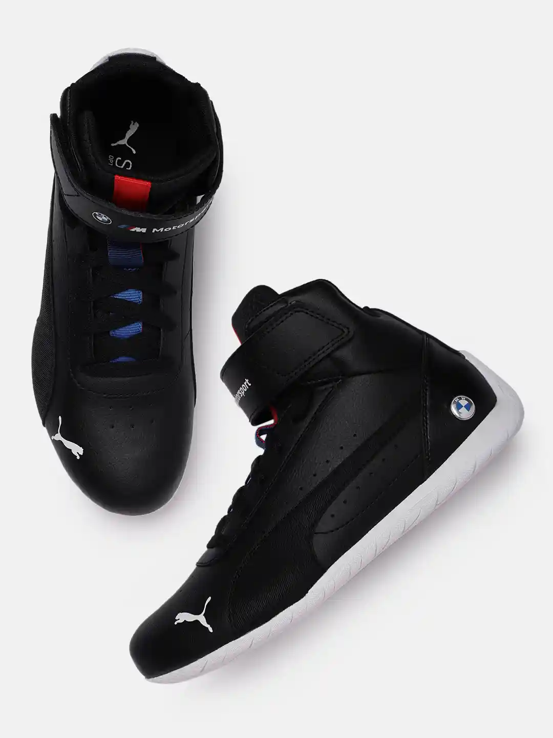Buy PUMA Motorsport Unisex Black BMW MMS Neo Cat Mid-Top