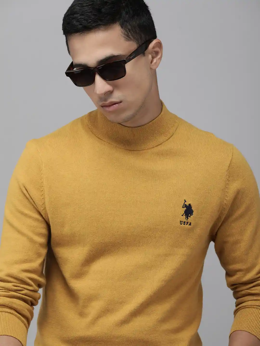 Buy U S Polo Assn Men Turtle Neck Pullover - Sweaters for Men