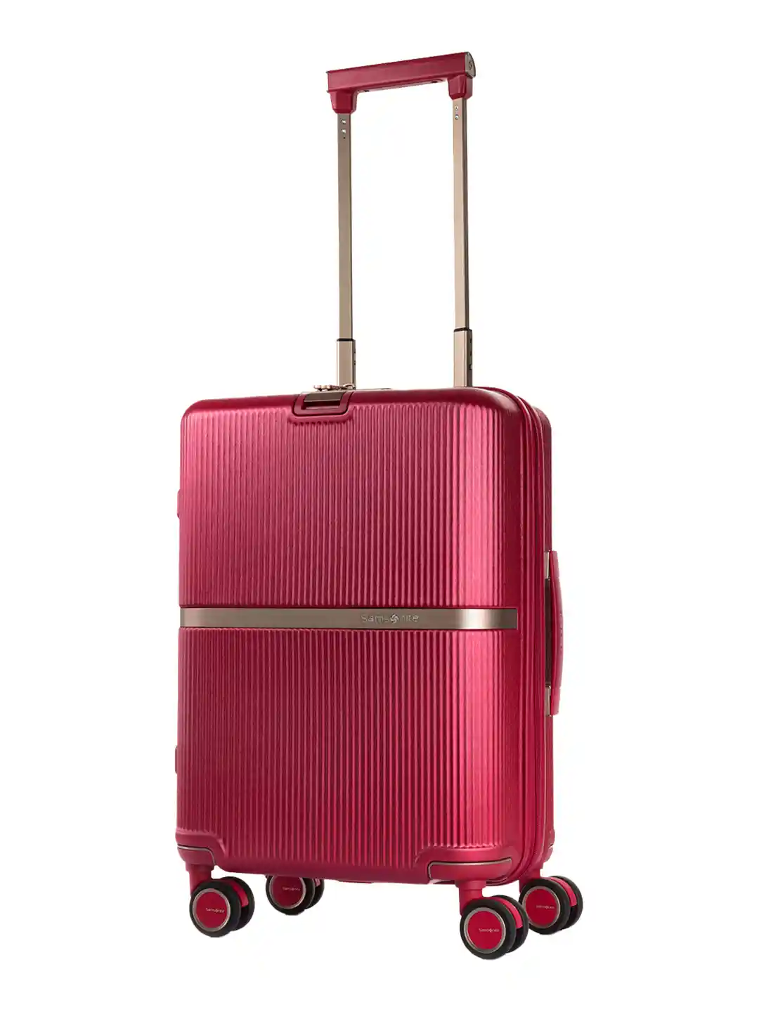 Buy Samsonite Minter Textured Hard-Sided Cabin Trolley Suitcase