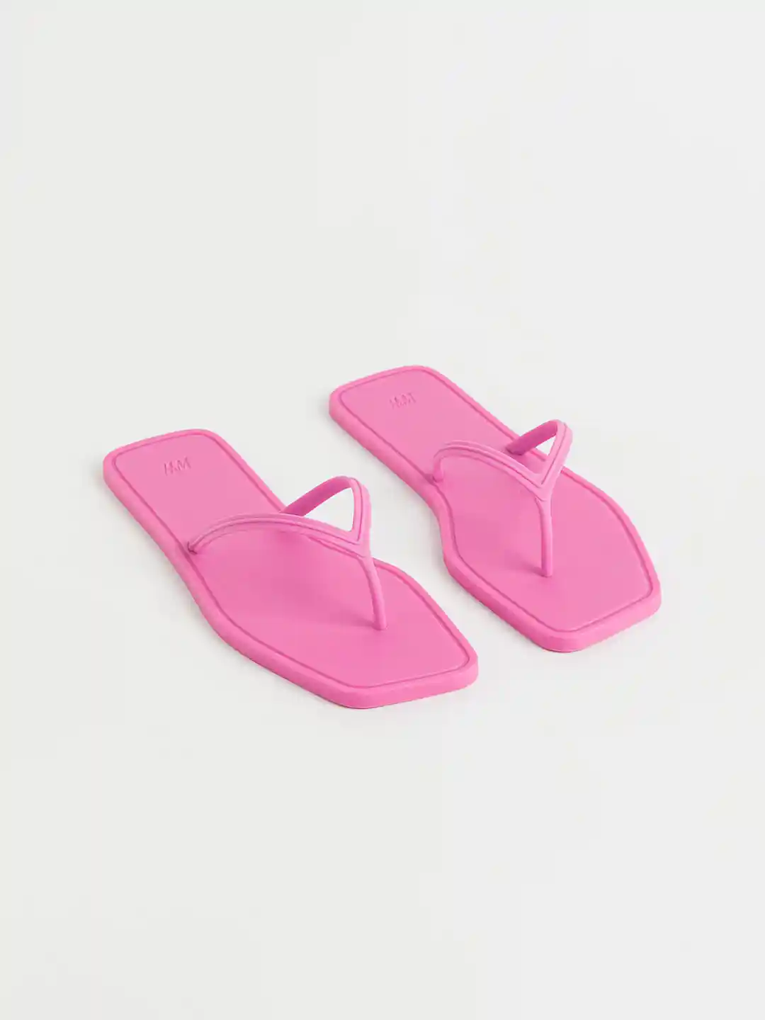 Buy H&M Women Pink Flip Flops Flip Flops for Women 19202022 Myntra - Main Image