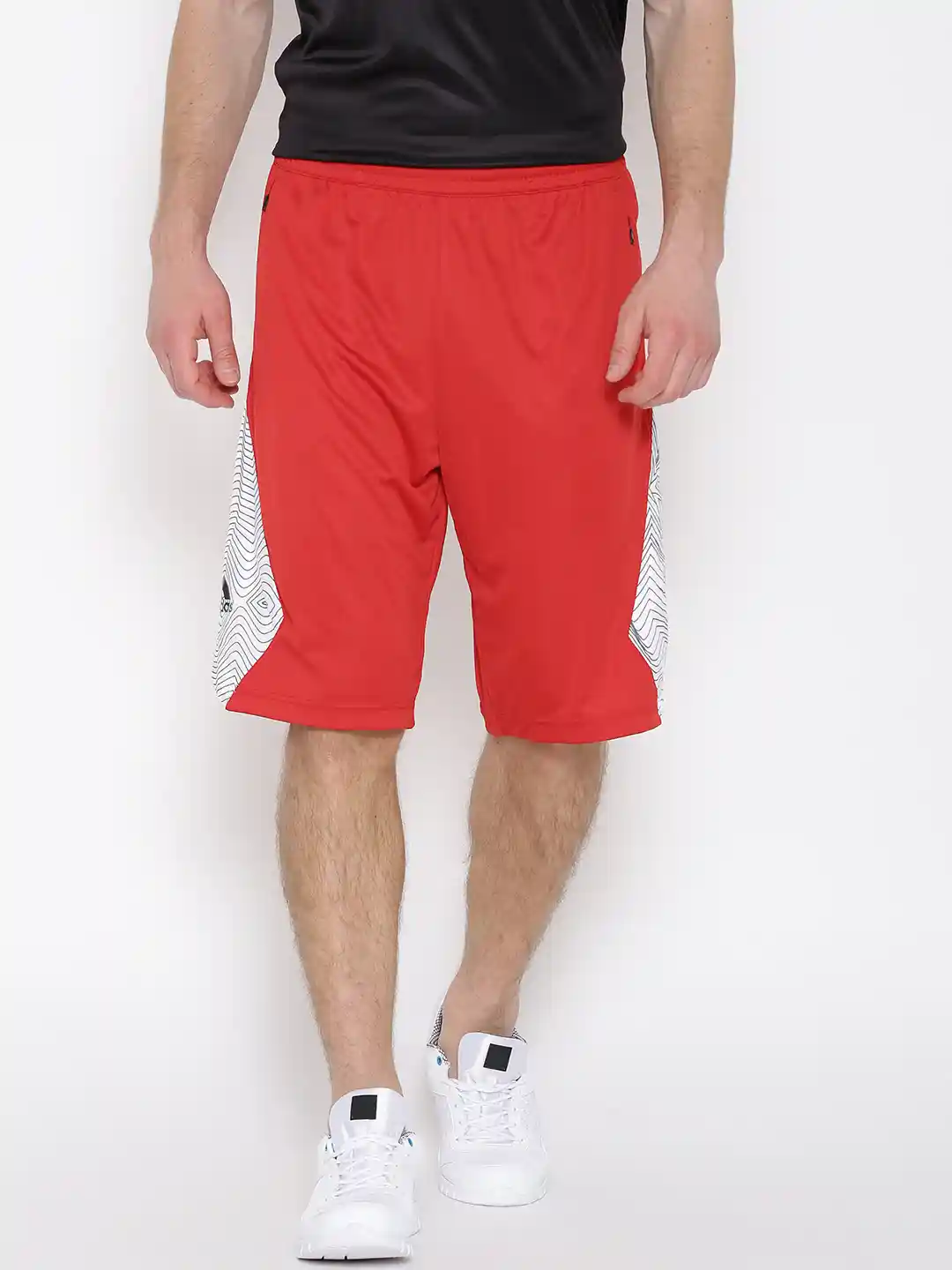Buy ADIDAS Men Red Rose Icon Solid Sports Shorts Shorts for Men