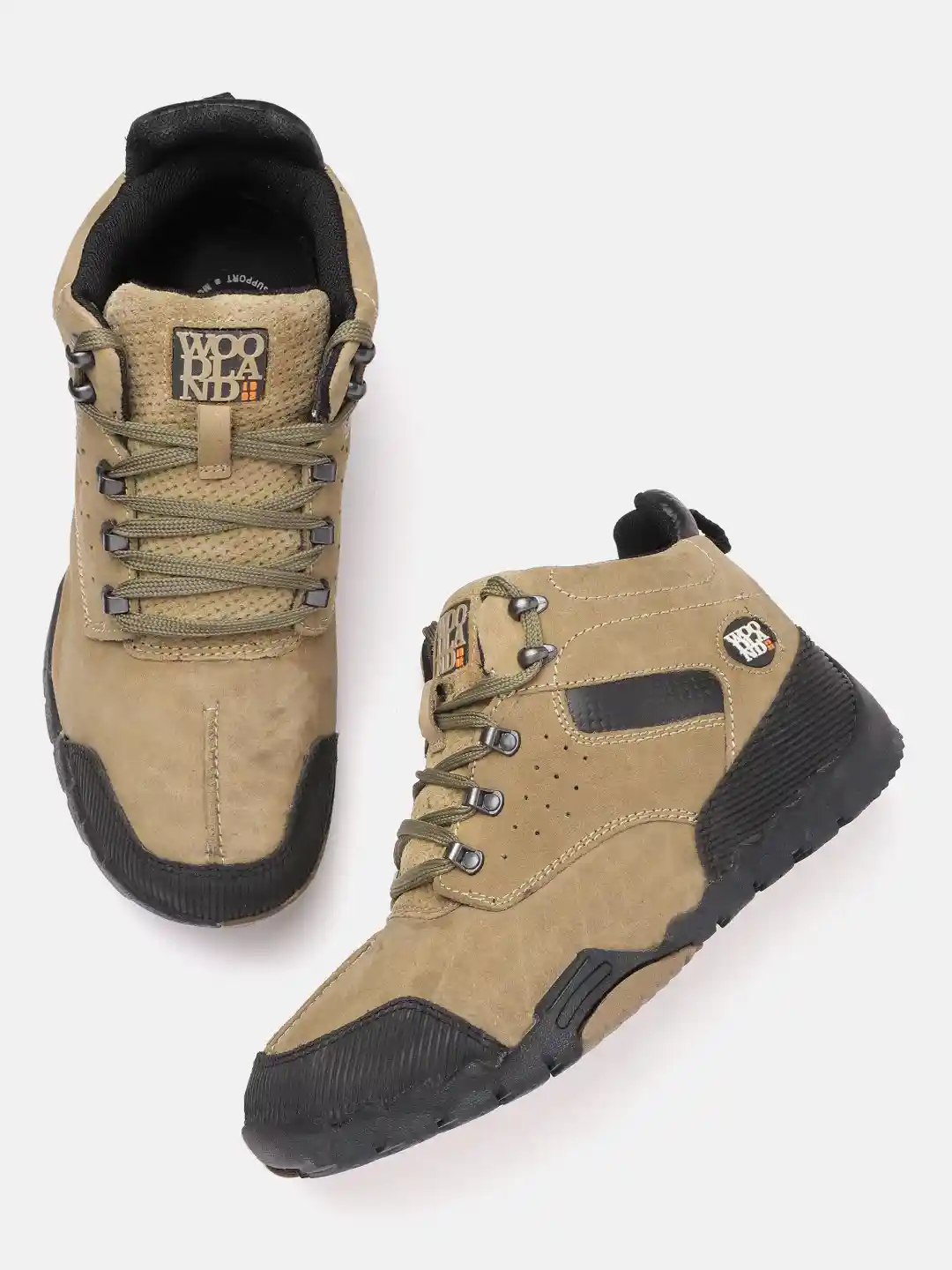 Buy Woodland Men Nubuck Leather Sneakers Casual Shoes for Men