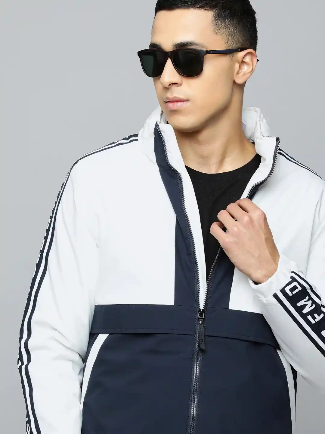 Buy Flying Machine Men White Bomber Jacket Jackets for Men