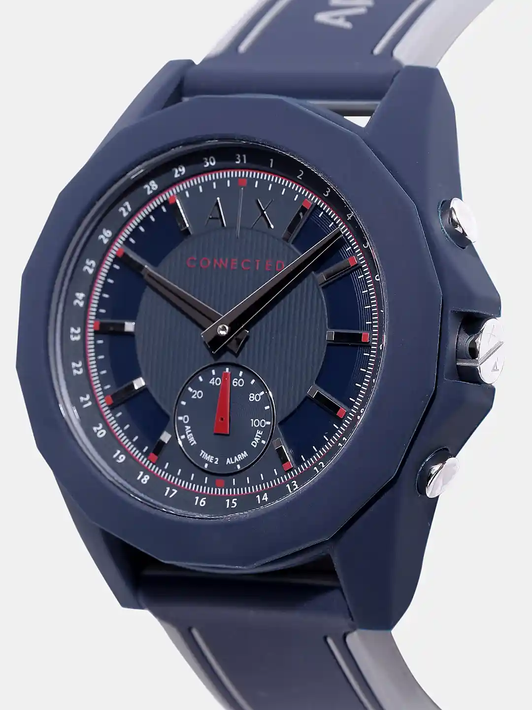 Buy Armani Exchange Men Blue Analogue Hybrid Watch AXT1002 Smart