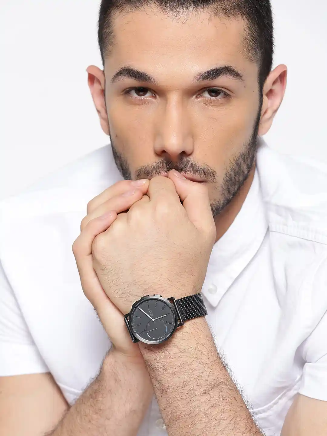 Buy SKAGEN Men Black Hybrid Watch SKT1109 Smart Watches for Men