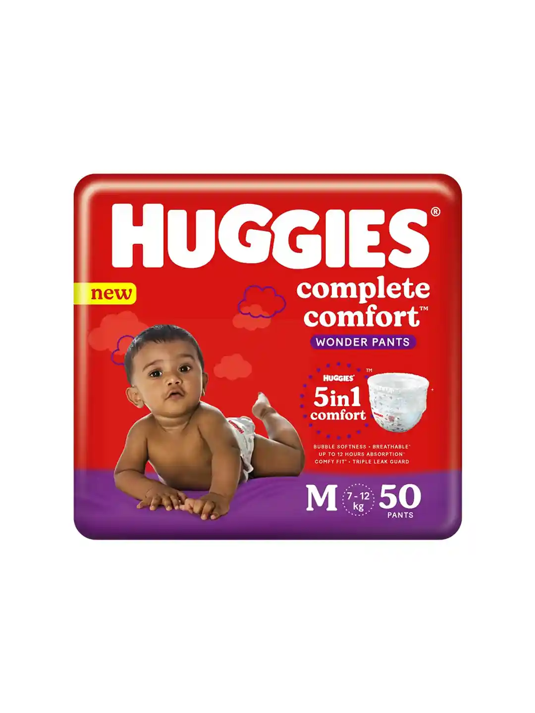 Buy Huggies Complete Comfort Wonder Pants M Diapers for
