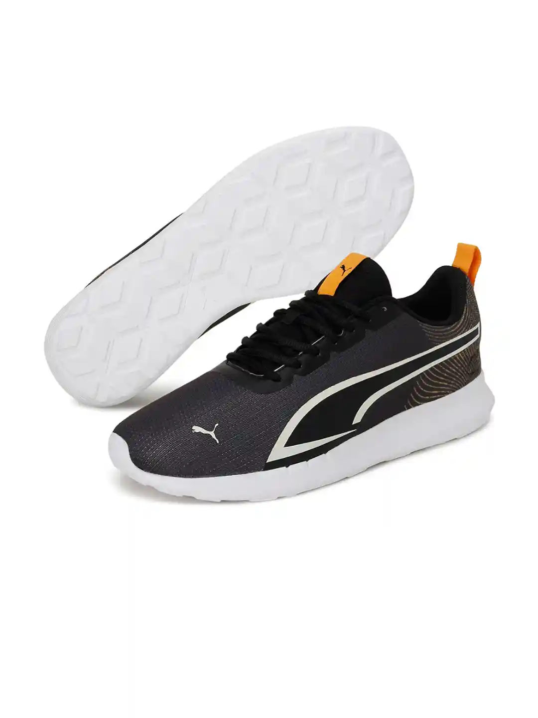 Puma Men Black Fire V2 Sneakers