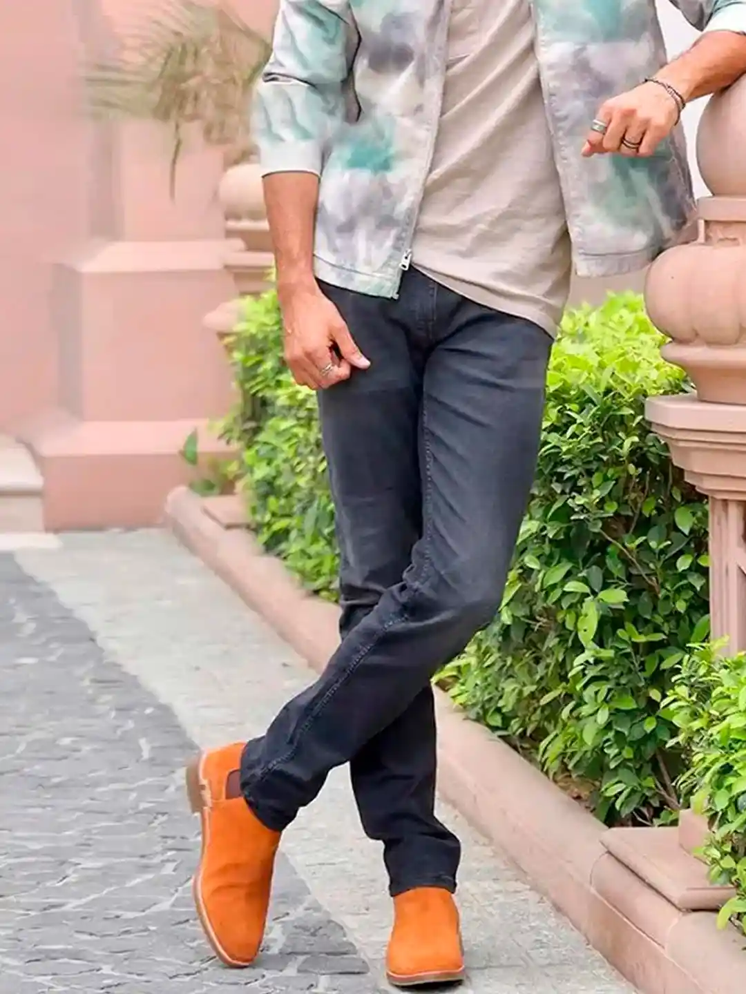 Buy Saint G Men Tan Brown Solid Chelsea Boots Boots for Men