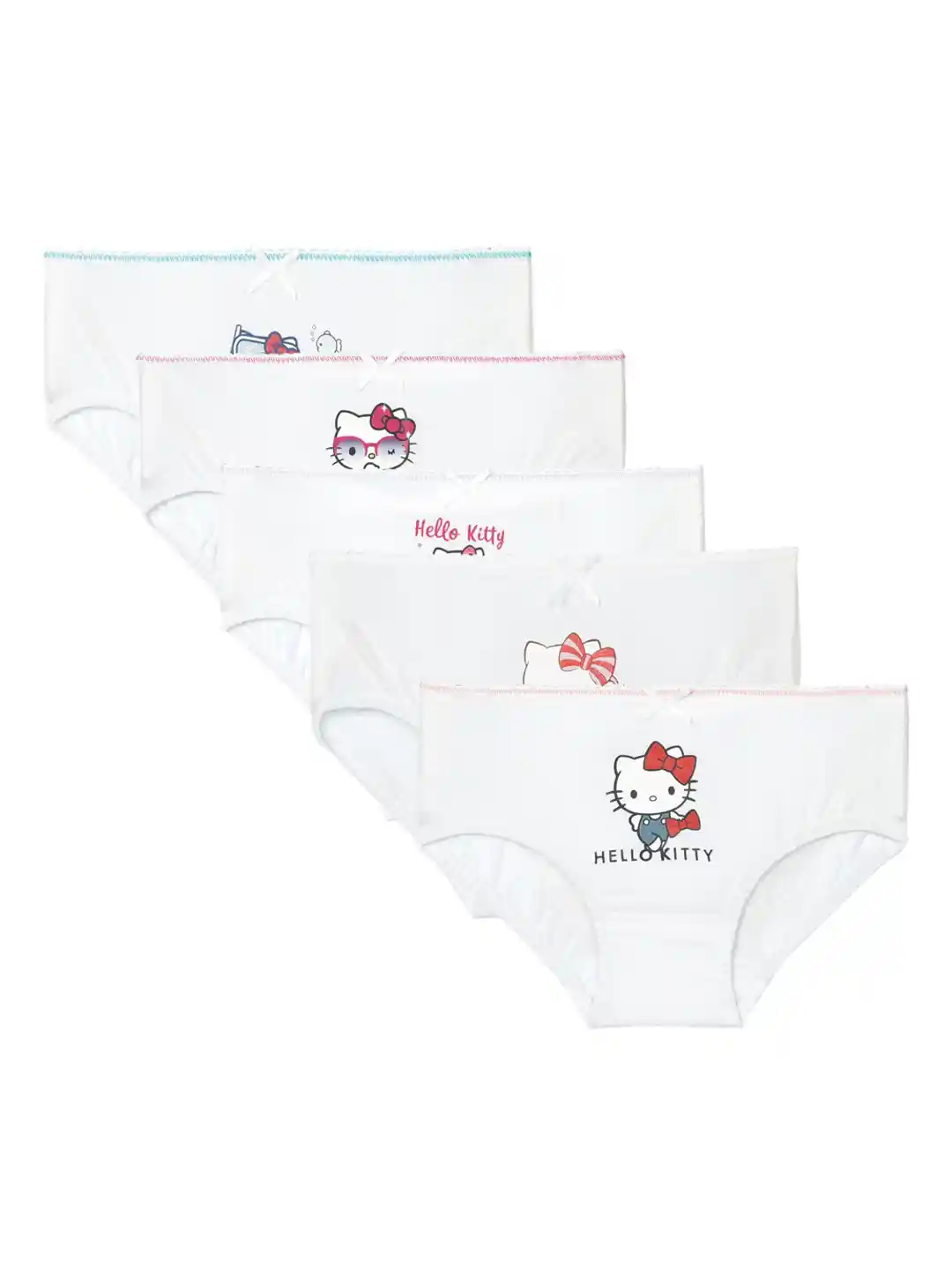 Buy Bodycare Pack of HELLO KITTY GIRLS PANTY SOLID WHITE