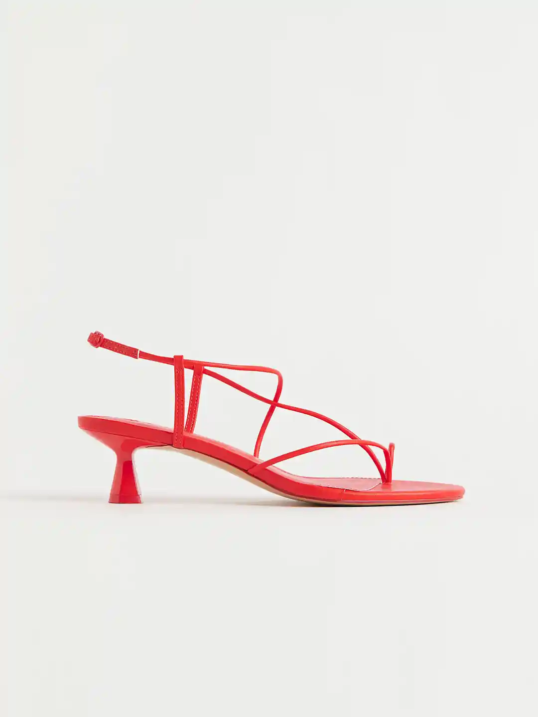 Buy H&M Red Kitten Sandals Heels for Women 19416884 Myntra
