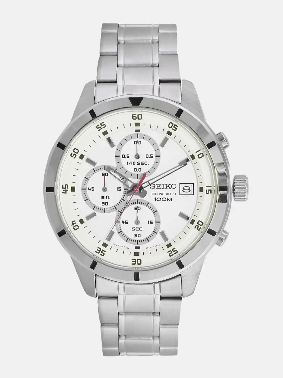 Buy SEIKO Chronograph Men Off White Analogue watch SKS557P1