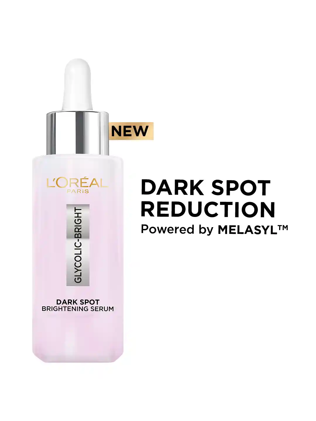 LOreal Paris Glycolic Bright Melasyl Niacinamide Serum for Brightening  Dark Spots 30ml