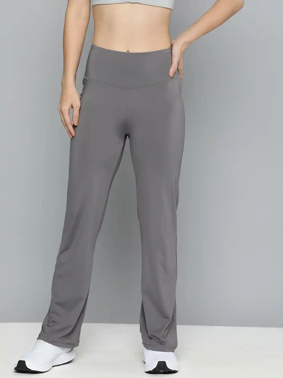 Yoga Pants Straight Leg Bootleg Tracksuit Pants Puma Women High