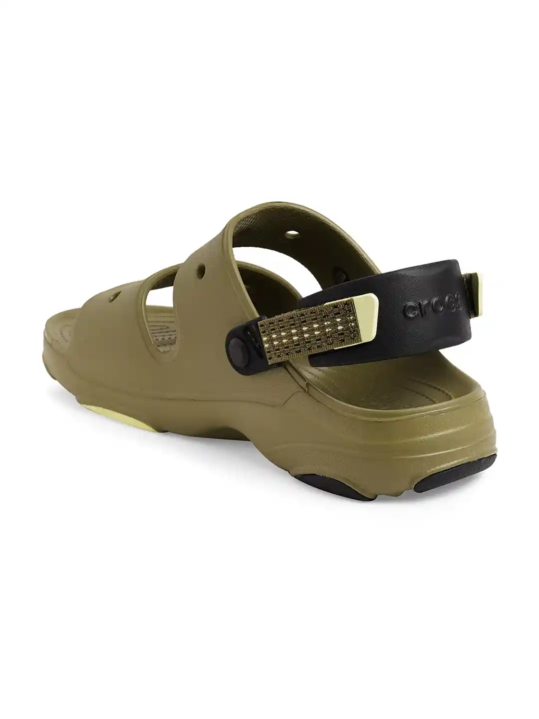 Buy Crocs Unisex Olive Green Solid Comfort Sandals Flip Flops