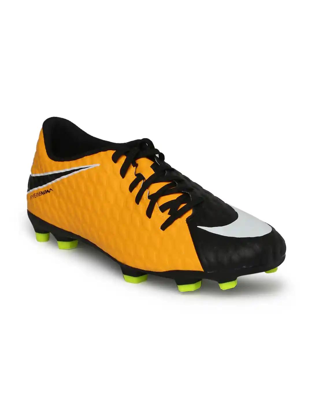 Buy Nike Men Orange & Black HYPERVENOM PHADE III FG Football Shoes