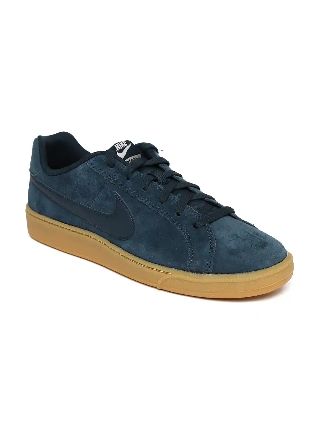 Buy Nike Men Navy Blue COURT ROYALE SUEDE Sneakers Casual Shoes