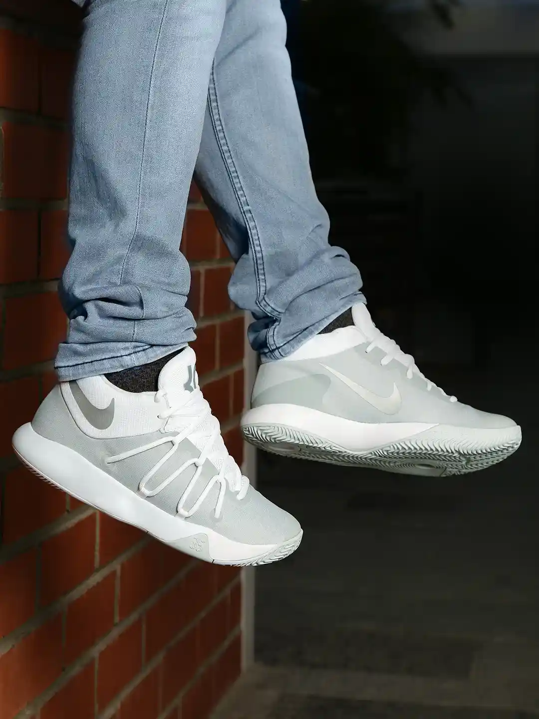 Buy Nike Men Grey KD Trey V Basketball Shoes Sports Shoes for