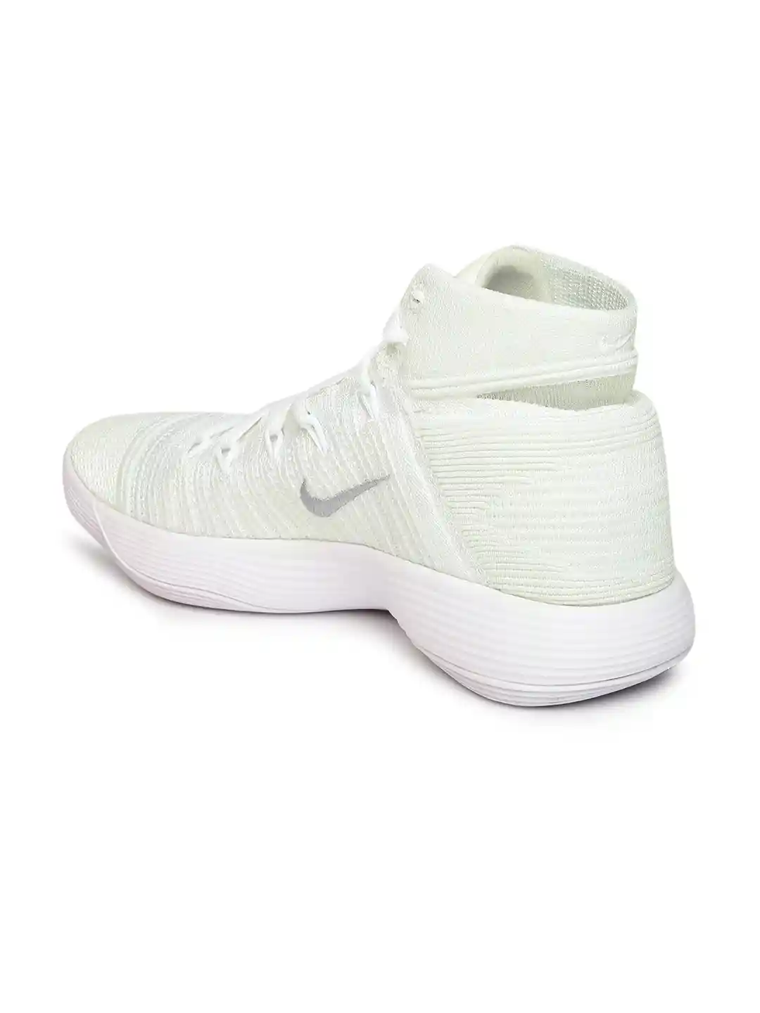 Buy Nike Men White HYPERDUNK 2017 FLYKNIT High-Top Basketball